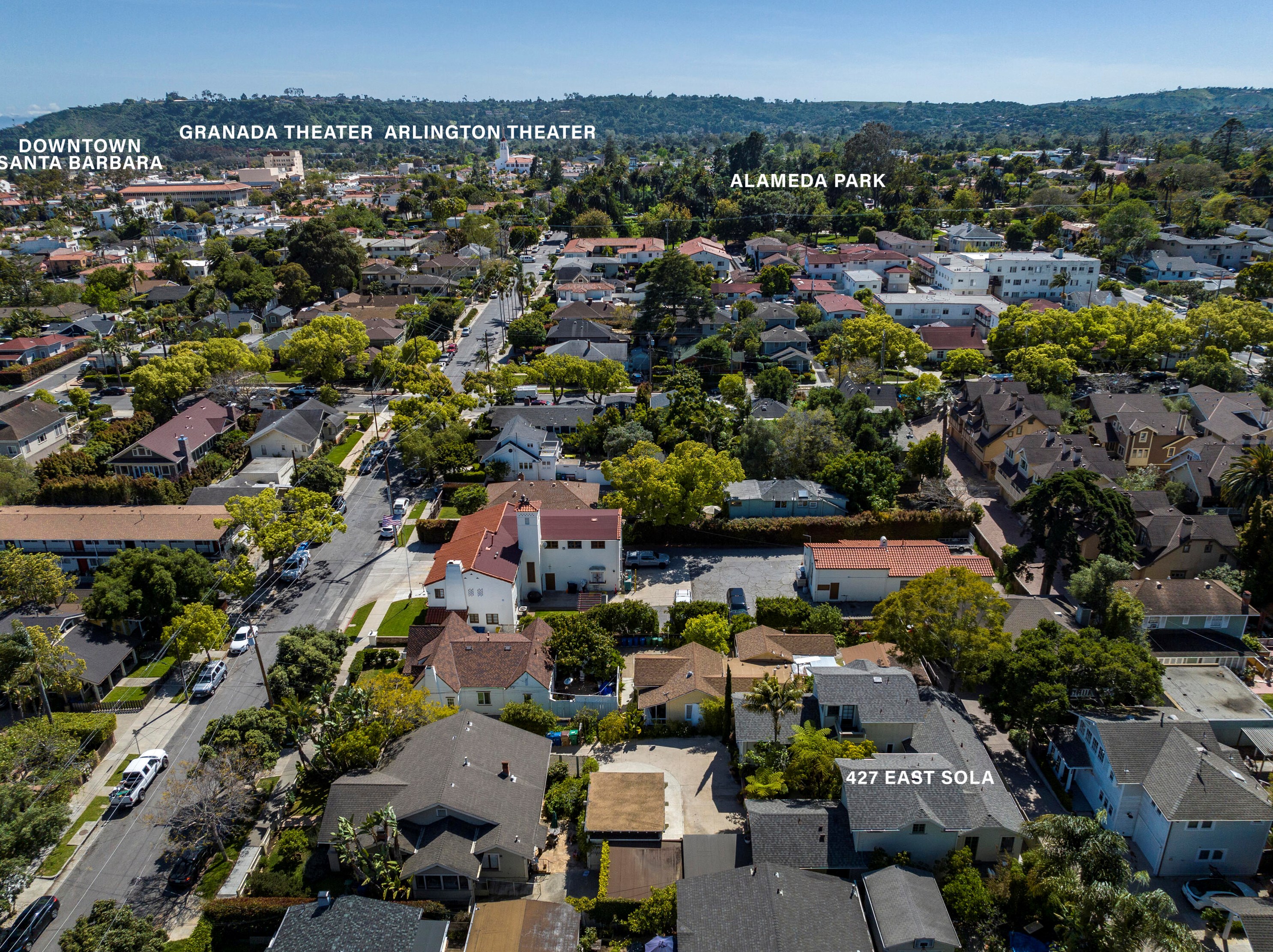 427 Sola St, Santa Barbara CA  93101-1220 exterior