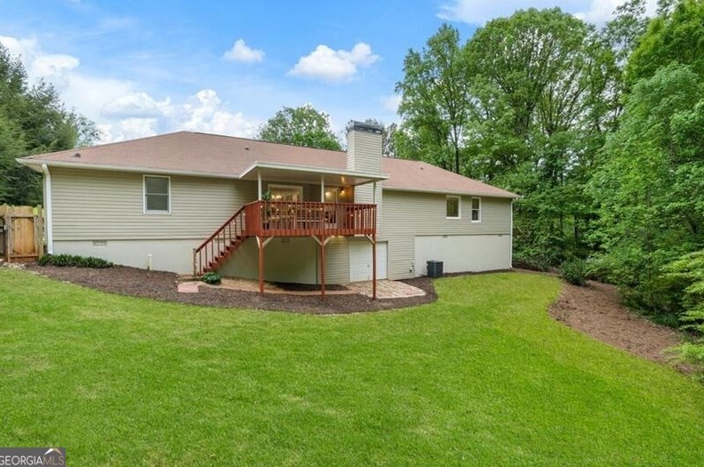 4416 Nohl Crest Dr, Flowery Branch GA  30542-4606 exterior