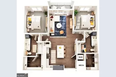 2167 Bolton Drive NW #1260, Atlanta, GA 30318 - Photo 20