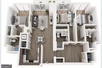 1080 W Peachtree Street NW #207, Atlanta, GA 30309 - Photo 22