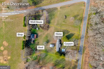 2359 Wesley Chapel Rd./0 McGee Fitzpatrick Road, Danielsville, GA 30633 - Photo 1