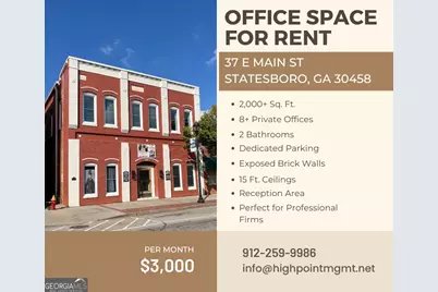 37 E Main Street #SUITES 1-9, Statesboro, GA 30458 - Photo 1
