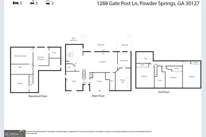 1288 Gate Post Lane, Powder Springs, GA 30127 - Photo 2