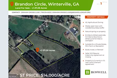 0 Brandon Circle, Winterville, GA 30683 - Photo 2