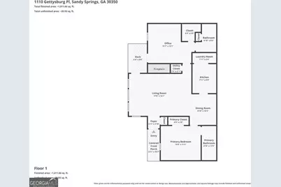 1110 Gettysburg Place, Sandy Springs, GA 30350 - Photo 30