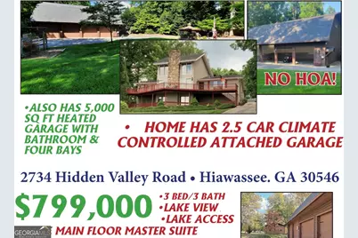 2734 Hidden Valley Road, Hiawassee, GA 30546 - Photo 1