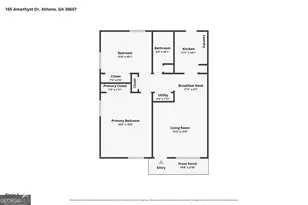 165 Amethyst Dr, Athens, GA 30607 - Photo 2