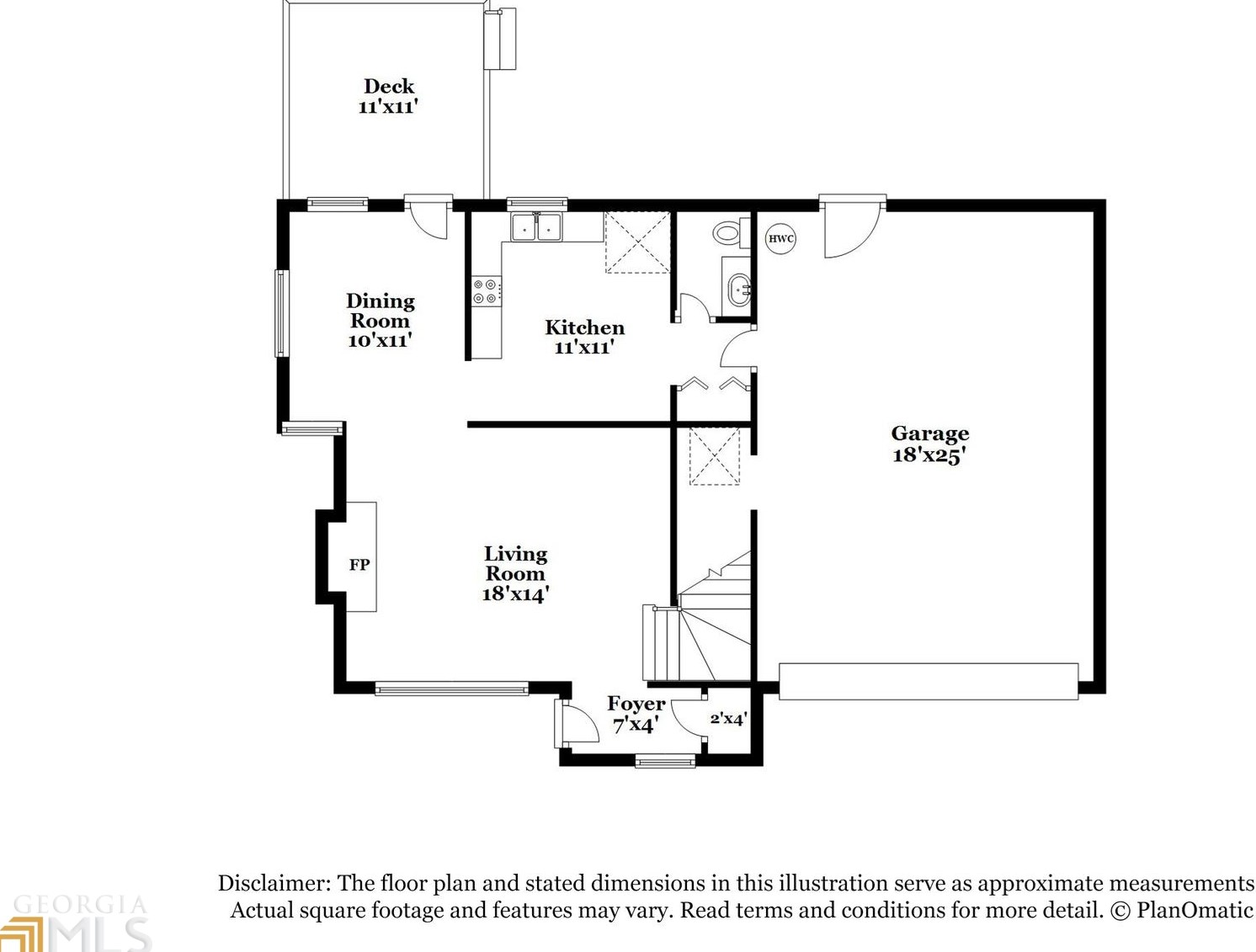 1104 Realm Ln, Lawrenceville GA  30044-2676 exterior