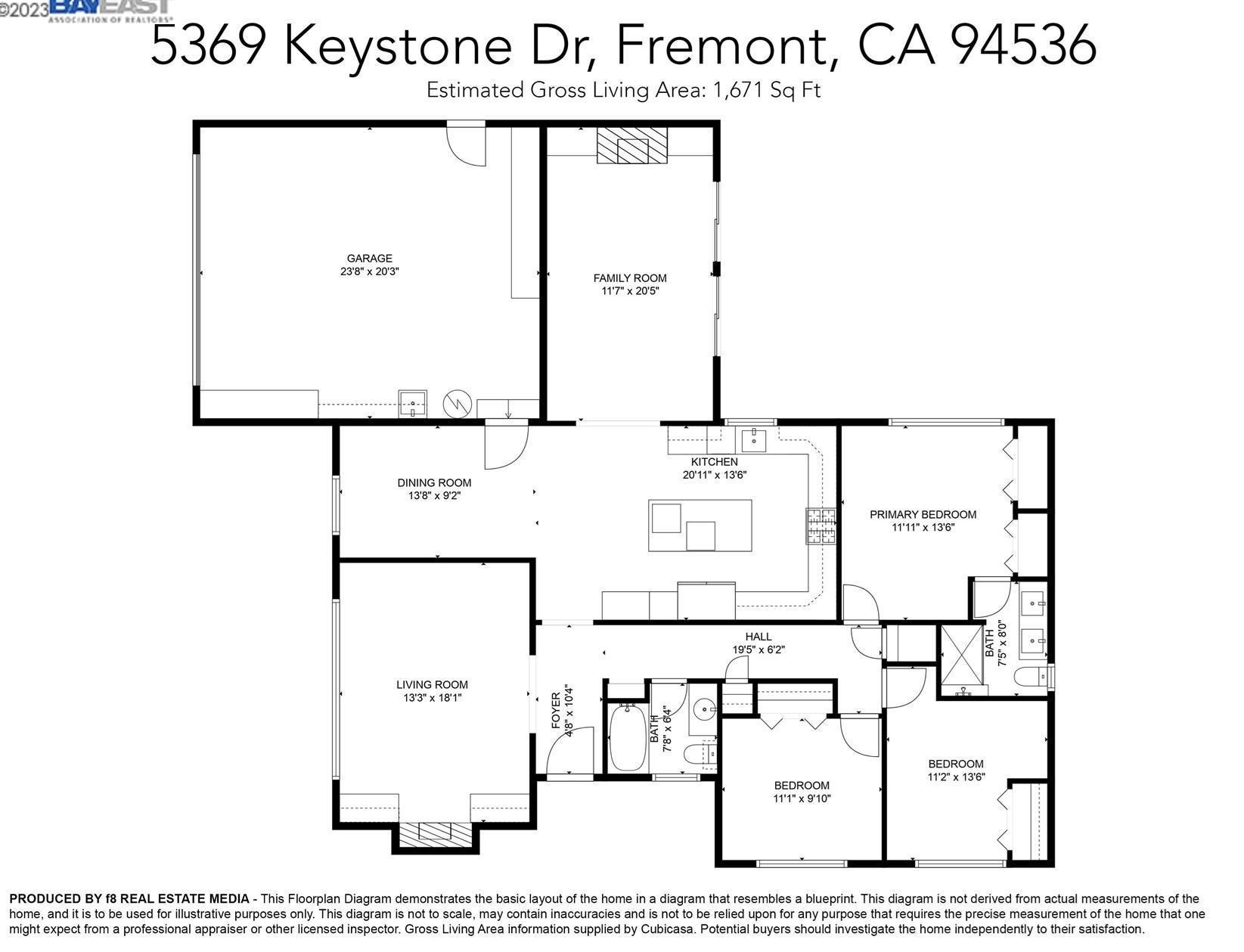 5369 Keystone Dr, Fremont, CA 94536