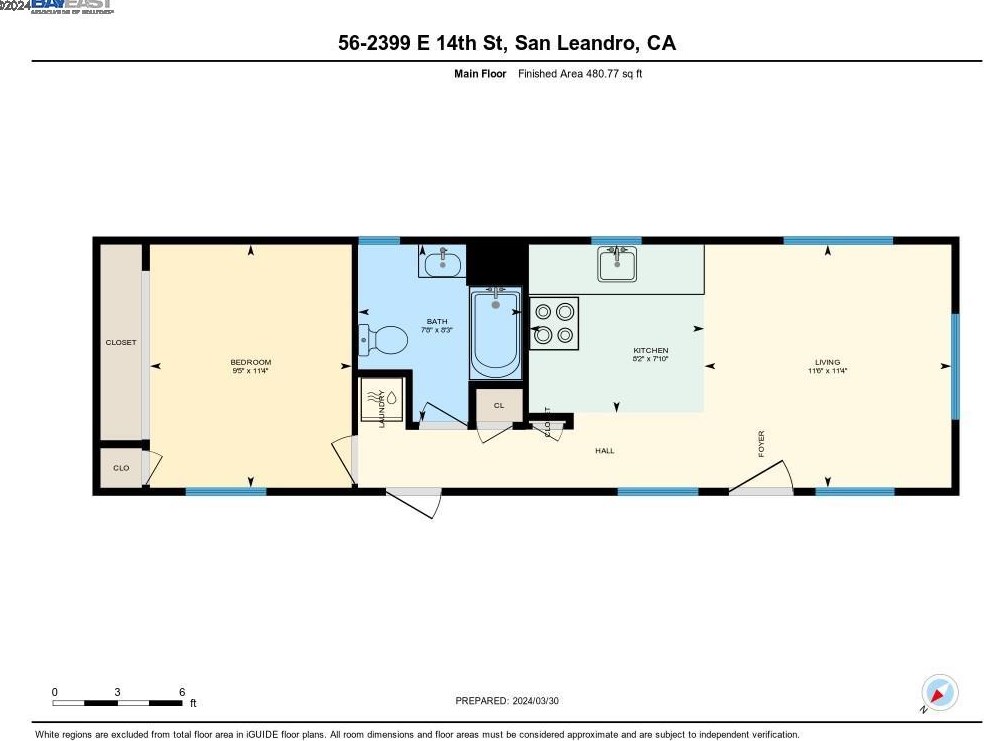 2399 14th St, San Leandro CA  94577-6072 exterior