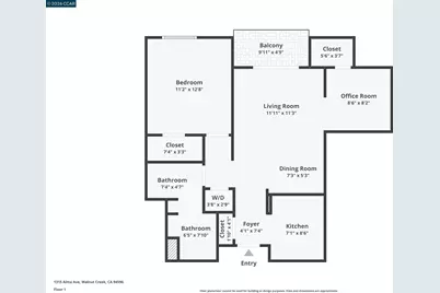 1315 Alma Ave #323, Walnut Creek, CA 94596 - Photo 4