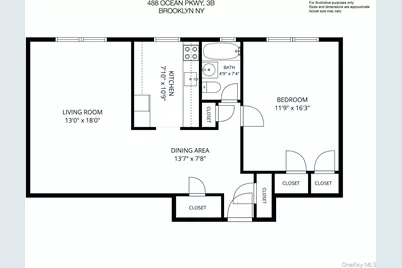 488 Ocean Parkway #3B, Brooklyn, NY 11218 - Photo 14