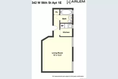 342 W 56th Street #1E, New York, NY 10019 - Photo 12