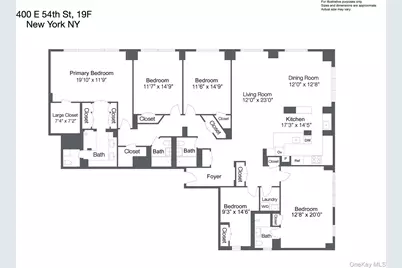 400 E 54th Street #19EFG, New York, NY 10022 - Photo 18