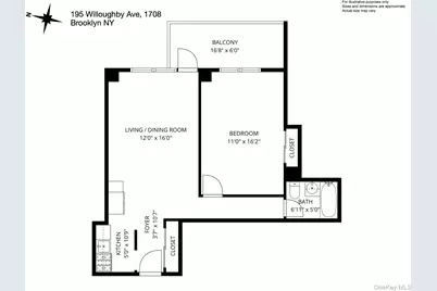 195 Willoughby Avenue #1708, Brooklyn, NY 11205 - Photo 12