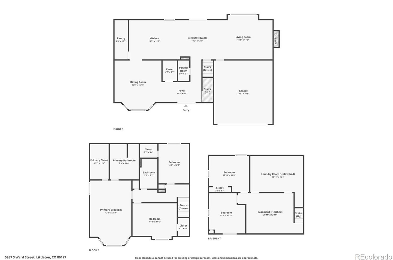 5937 Ward St, Littleton CO exterior