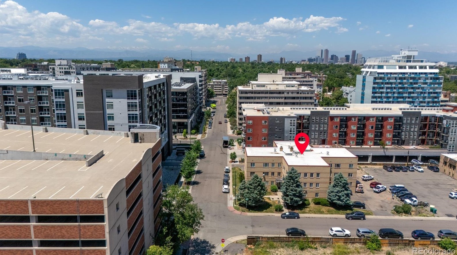 1101 Bellaire St, Denver CO  80220-6205 exterior