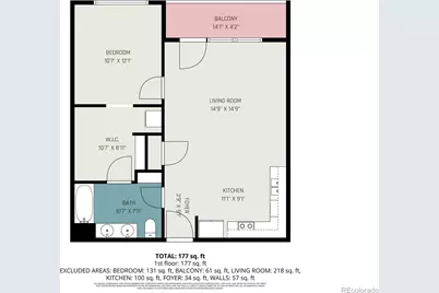 1475 Delgany Street #205, Denver, CO 80202 - Photo 4