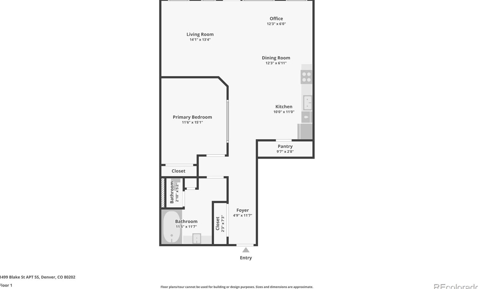 1499 Blake St, Denver CO  80202-1325 exterior