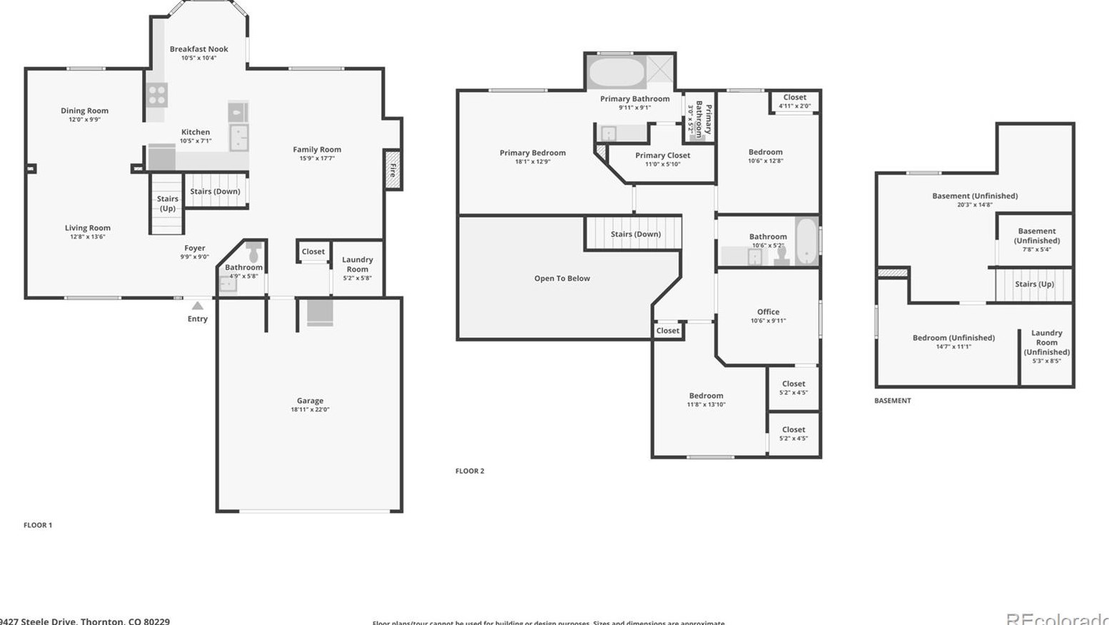 9427 Steele Dr, Denver CO  80229-3924 exterior