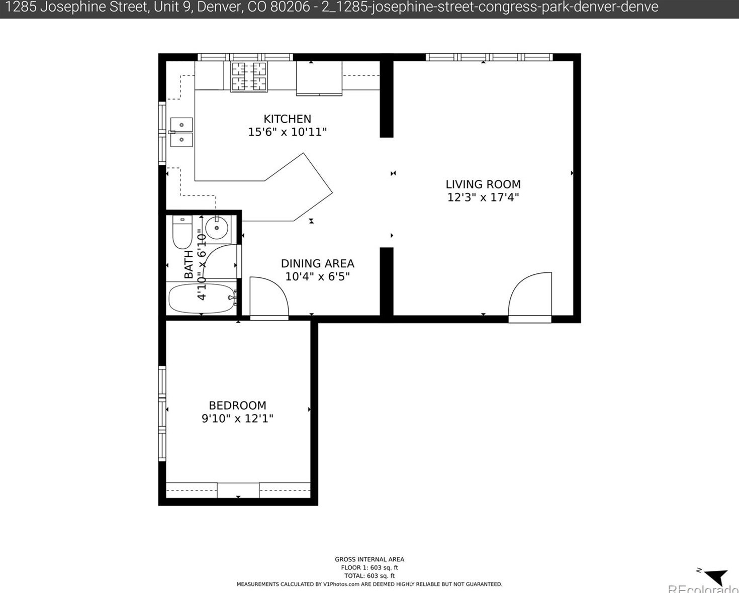 1285 Josephine St, Denver CO  80206-3169 exterior