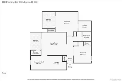 3121 S Tamarac Drive #208H, Denver, CO 80231 - Photo 24