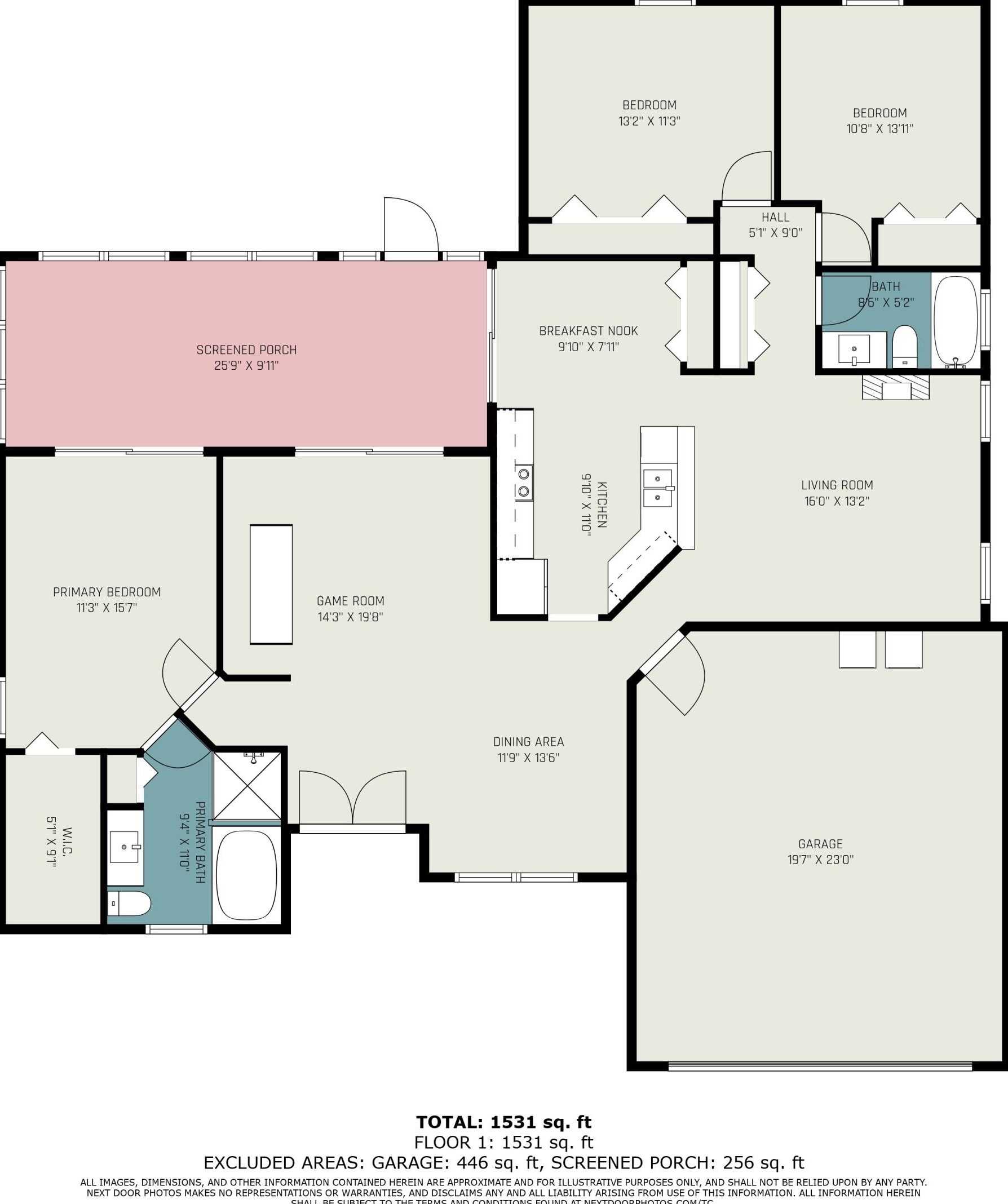 1635 Napanee St, Melbourne FL  32907-8027 exterior