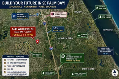 1449 Wilder Road SE, Palm Bay, FL 32909 - Photo 1