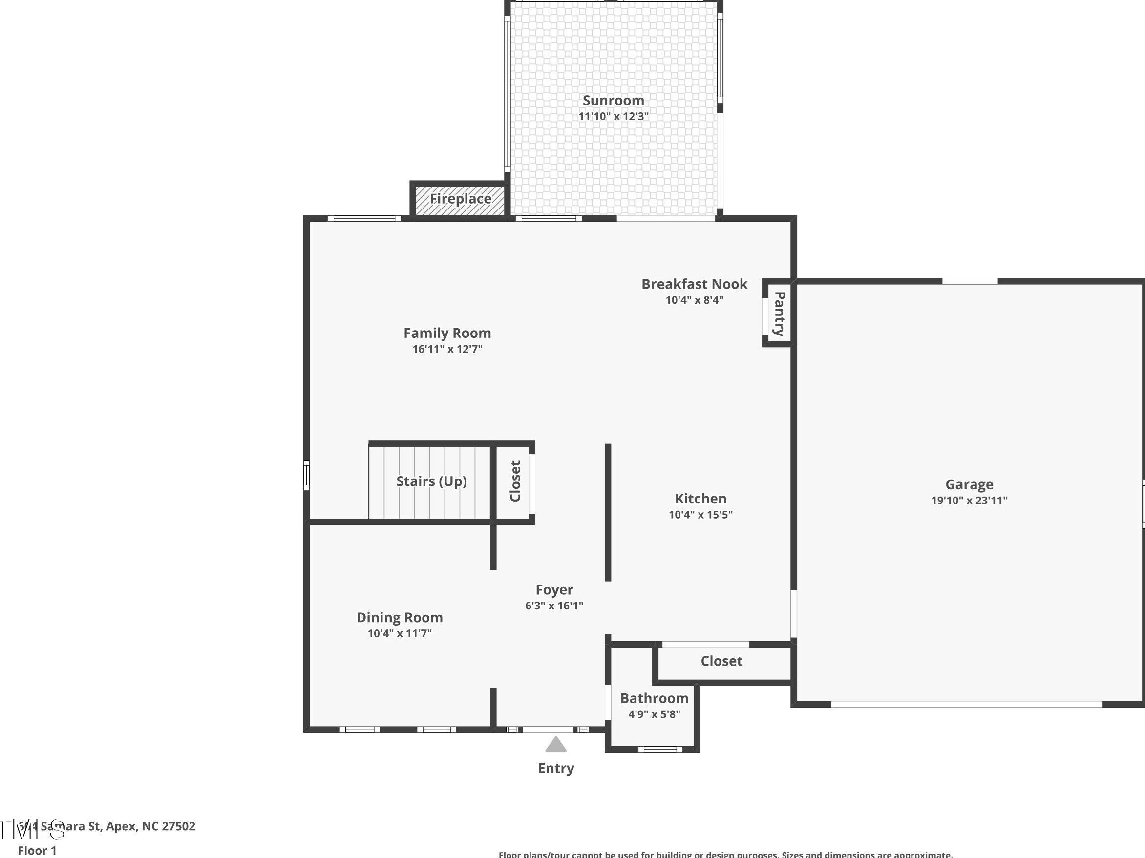 604 Samara St, Apex NC 27502-7143 exterior