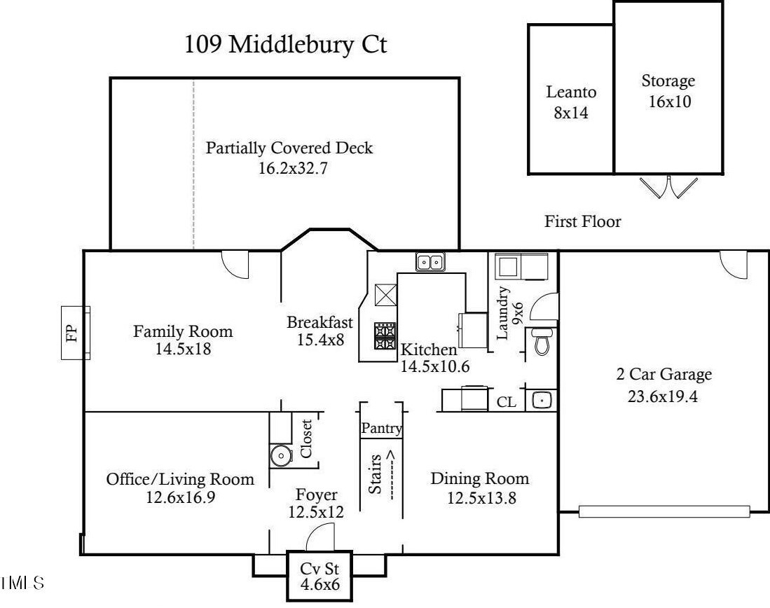 109 Middlebury Ct, Durham, NC 27713