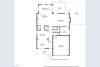2909 Landon Pines Court, New Hill, NC 27562 - Photo 36