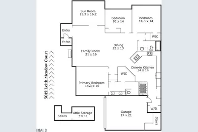 3012 Leith Meadow Court, Cary, NC 27511 - Photo 62
