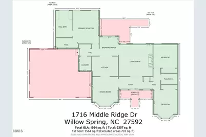 1716 Middle Ridge Drive, Willow Springs, NC 27592 - Photo 40