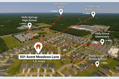 501 Avent Meadows Lane, Holly Springs, NC 27540 - Photo 34