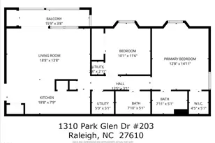 1310 Park Glen Dr, Raleigh, NC 27610 - Photo 42