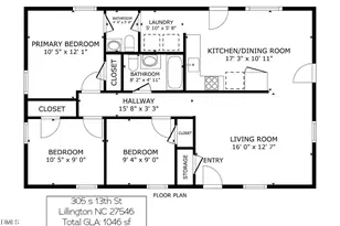 305 S 13th St, Lillington, NC 27546 - Photo 14