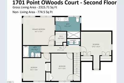 1701 Point Owoods Court, Raleigh, NC 27604 - Photo 44