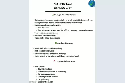 514 Holtz Lane, Cary, NC 27511 - Photo 38