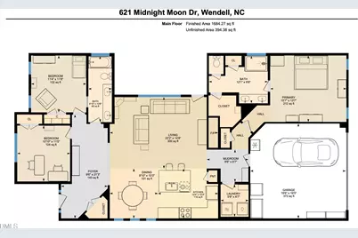 621 Midnight Moon Drive, Wendell, NC 27591 - Photo 34