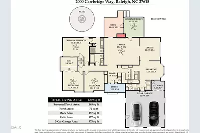 2000 Carrbridge Way, Raleigh, NC 27615 - Photo 32