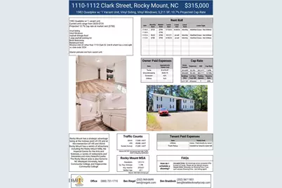 1110 Clark Street, Rocky Mount, NC 27801 - Photo 2