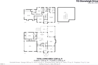 113 Stoneleigh Drive, Cary, NC 27511 - Photo 56