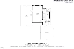407 Chandler Grant Dr, Cary, NC 27519 - Photo 40