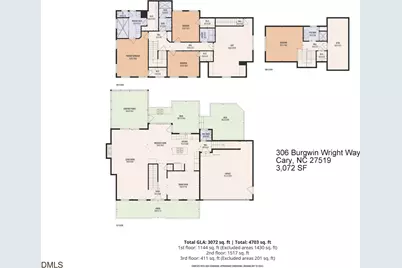 306 Burgwin Wright Way, Cary, NC 27519 - Photo 2