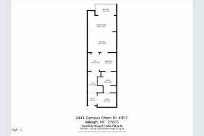 2441 Campus Shore Drive #307, Raleigh, NC 27606 - Photo 42