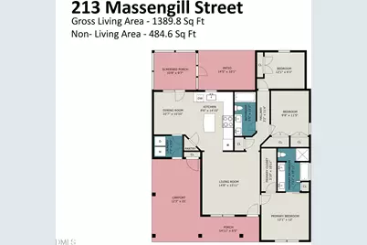 213 Massengill Street, Four Oaks, NC 27524 - Photo 2