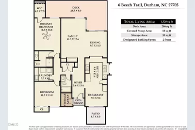 6 Beech Trail, Durham, NC 27705 - Photo 6