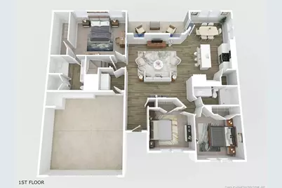 265 Ashley Heights (Lot 36) Drive, Aberdeen, NC 28315 - Photo 2