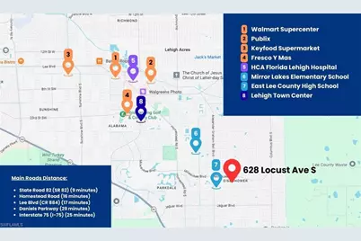 628 Locust Ave S, Lehigh Acres, FL 33974 - Photo 2