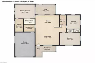 1274 Pondella Cir, North Fort Myers, FL 33903 - Photo 54